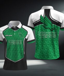 North Texas Mean Green Poloshirt