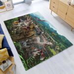 Jurassic World Dinosaurier 1 Teppich