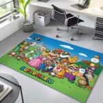 Mario Alle Charaktere 5 Teppich