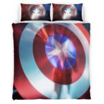 Marvel Legends Captain America Schild Kinderbettwäsche – Bettwäsche