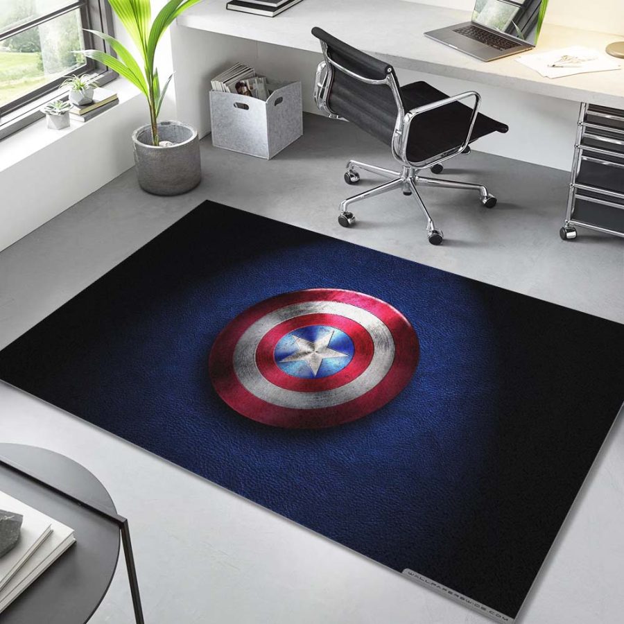 Marvel Legends Captain America Shield 2 Teppich – Bild 4