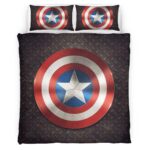 Marvel Legends Captain America Schild 3 Kinderbettwäsche – Bettwäsche