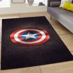 Marvel Legends Captain America Shield 3 Teppich