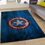 Marvel Legends Captain America Shield 5 Teppich