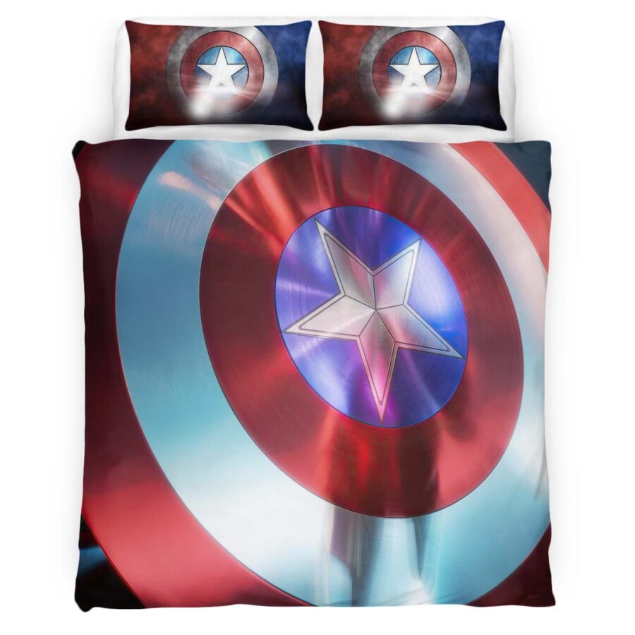 Marvel Legends Captain America Schild Kinderbettwäsche – Bettwäsche – Bild 4