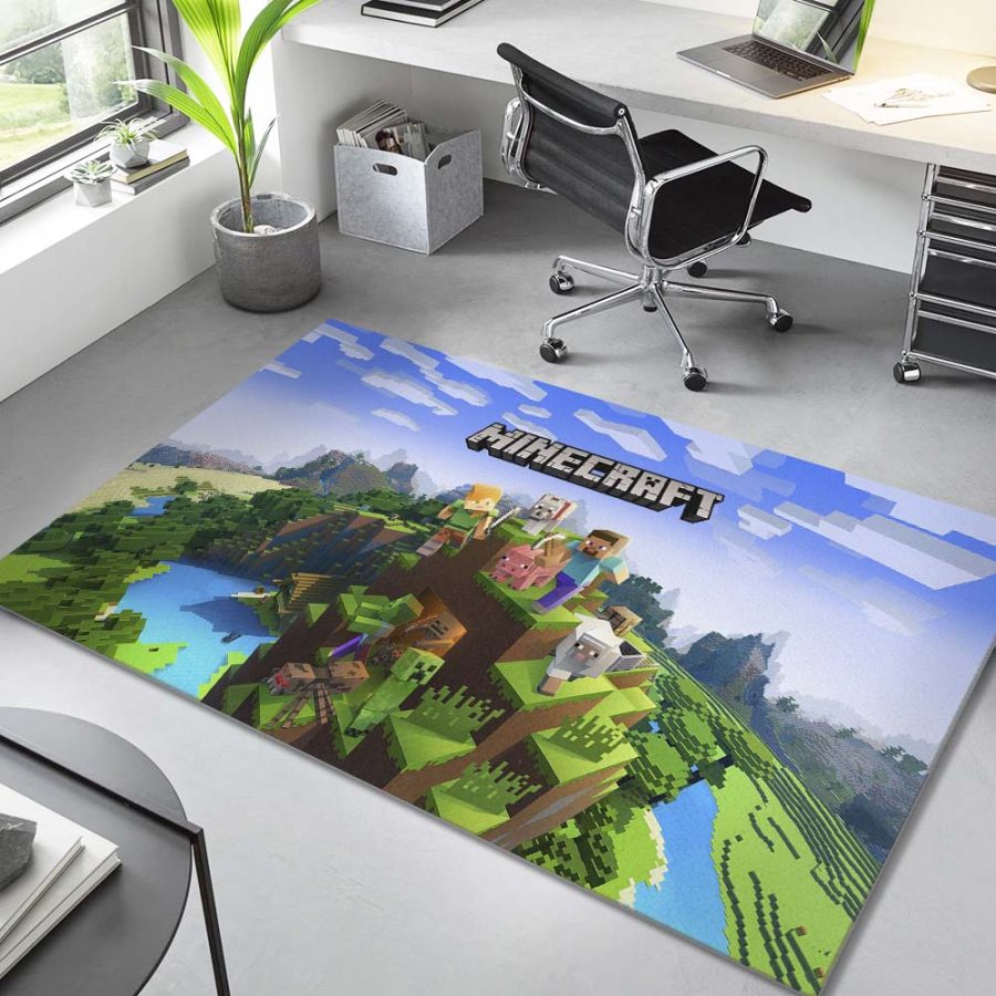 Minecraft Alle Charaktere 1002 Teppich – Bild 4