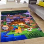 Minecraft Alle Charaktere 1014 Teppich