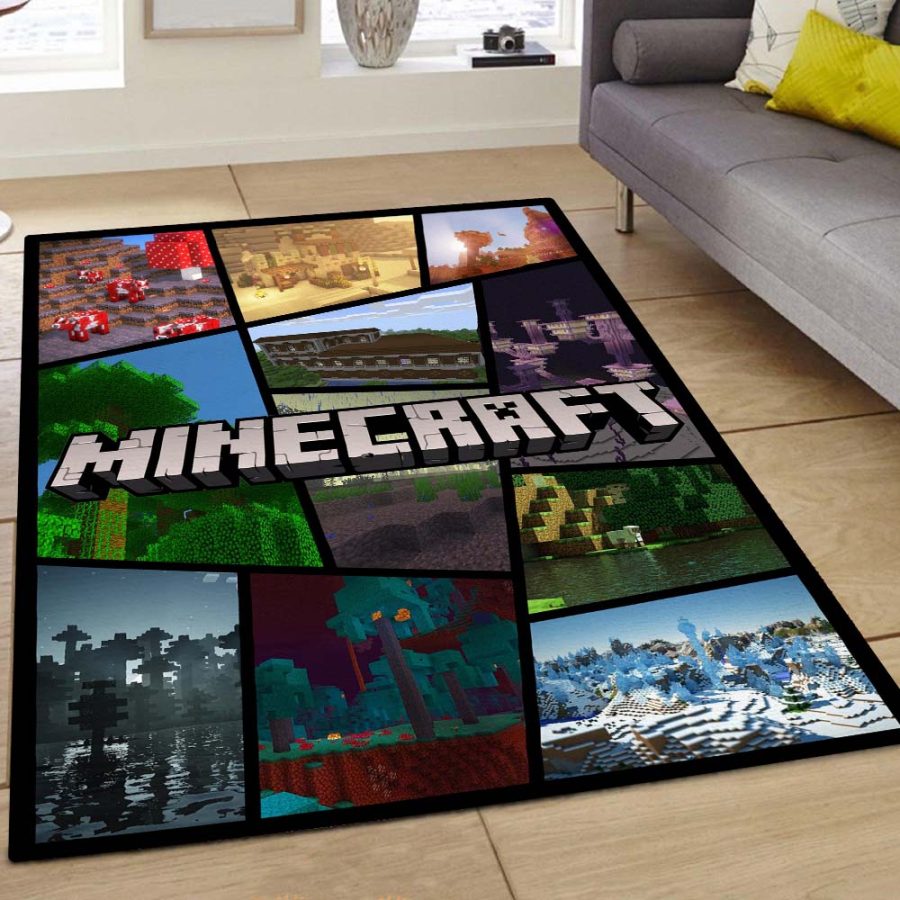 Minecraft Alle Charaktere 1017 Teppich – Bild 4
