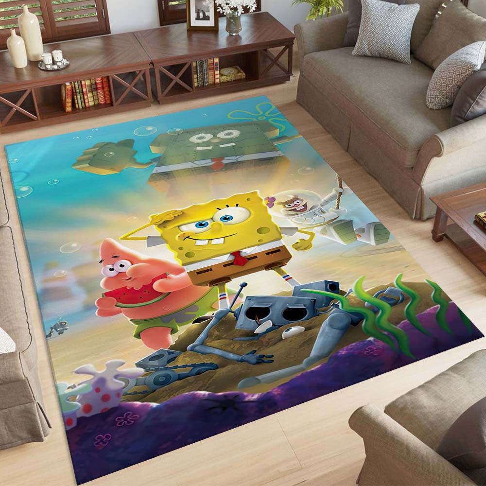 Spongebob Und Seine Freunde 1 Teppich – Bild 2