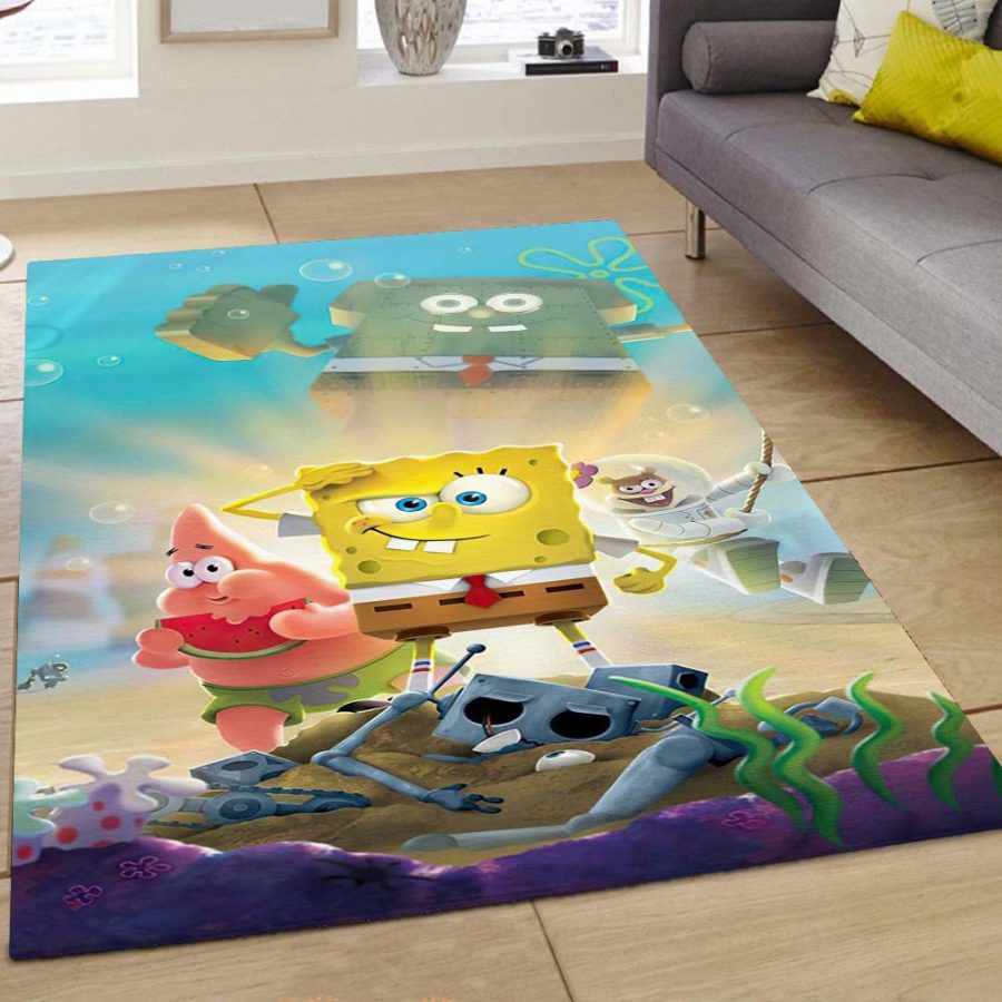 Spongebob Und Seine Freunde 1 Teppich – Bild 4
