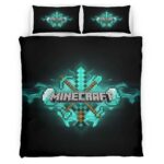 Waffe Schwert Minecraft Kinderbettwäsche – Bettwäsche